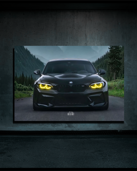 Poster BMW #3 (LED Jaune)