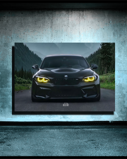 Poster BMW #3 (LED Jaune)